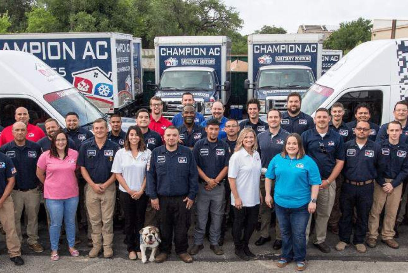 Named Among ‘Best Places to Work’ in San Antonio Champion Home Services