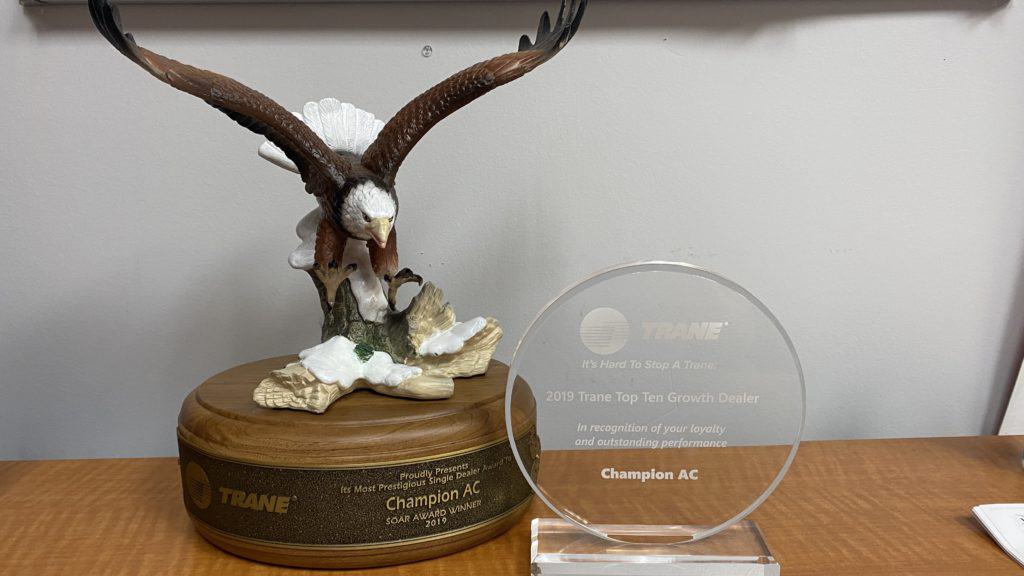 Trane Top Ten Award