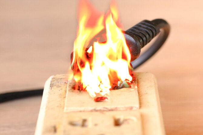 7 Common Causes Of Electrical Fires