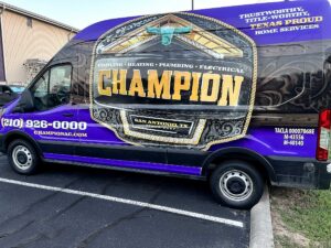 Truck at Champion San Antonio Office